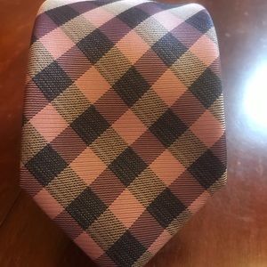 Nautica Purple Polyester Tie